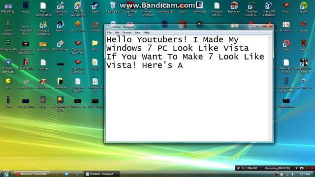 Windows 7 Looks Like Windows Vista смотреть онлайн