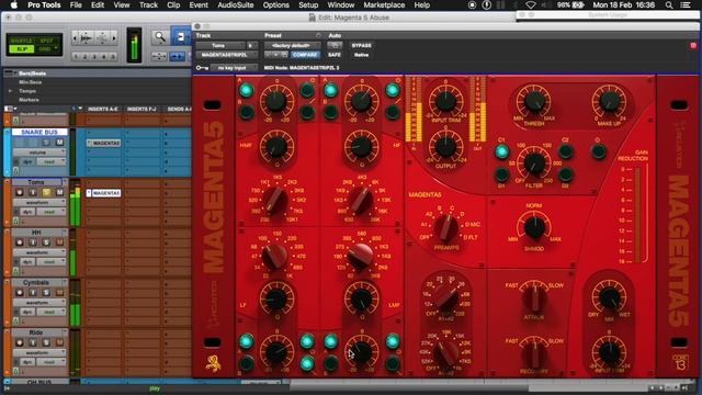 Plug-in Abuse© Ep.14 | Acustica Audio Magenta 5 strip смотреть онлайн
