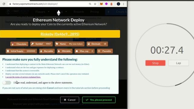 Create an ERC-20 Token Ethereum Smart Contracts in less than a minute смотреть онлайн