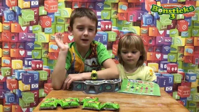 Бонстики 3. Большая распаковка. Коллекция. Bonsticks 3. A large unpacking. Collection. смотреть онлайн