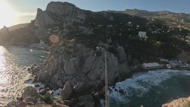 Невероятно красивая скала Дива. Симеиз. Крым смотреть онлайн