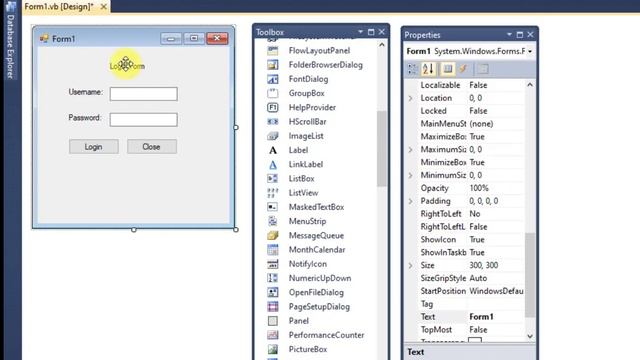 VB Tutorials: Creating Login Form using Visual Basic (Part 1) смотреть онлайн