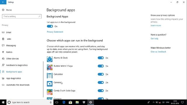 How to stop Windows 10 Apps From Running in the Background смотреть онлайн