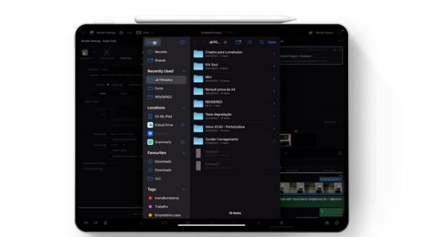 DaVinci Resolve iPad tutorial: Export AUDIO only