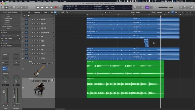 Logic Pro X - Flex & Smart Tempo смотреть онлайн
