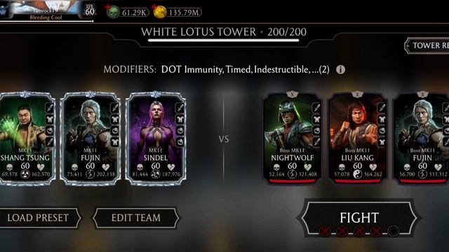 MK Mobile 4.1.0 IOS & Android /Last Day Fatal White Lotus Tower Battle 197-200/ Fujin Brutality смотреть онлайн