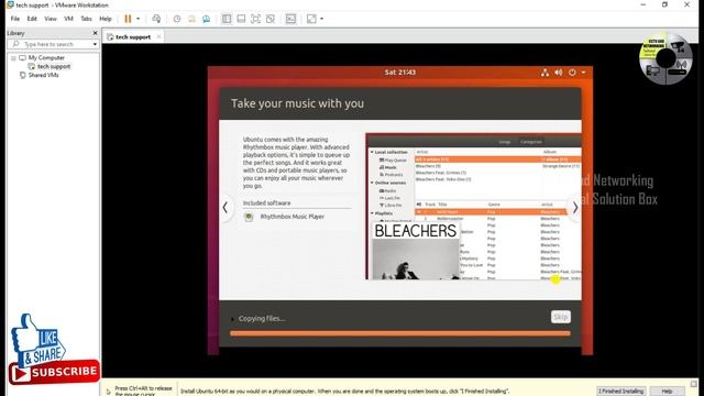 How to install Ubuntu on VMware Workstation 15 in Windows 10 | VMware Workstation /CCTV & Networkin смотреть онлайн