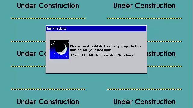 Microsoft Windows Codename Chicago Build 58 (August 1993-Present) Exit Windows Box смотреть онлайн