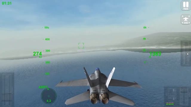 F18 Carrier Landing Lite | Airport Landing смотреть онлайн