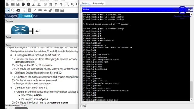 [CCNA 2 Final Practical Exam] SRWE Final PT Skills Assessment Exam (PTSA) смотреть онлайн
