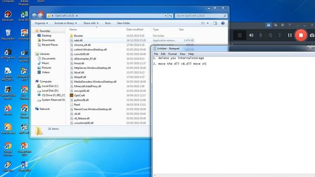 How To Fix OptiCraft Has Stopped Working смотреть онлайн