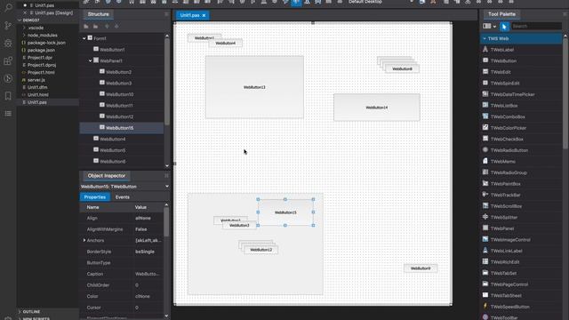 TMS Web Core for VS Code (VII) Form Designer - Part 1 смотреть онлайн