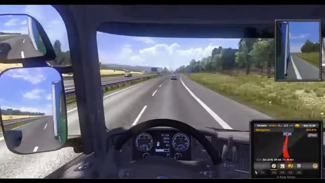 Euro Truck Simulator - Checking my Logitech F710 смотреть онлайн