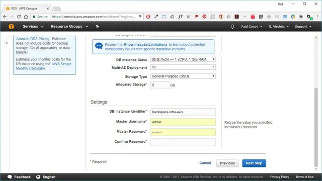 Introduction to Amazon Web Services (AWS) - Part 3 - RDS смотреть онлайн