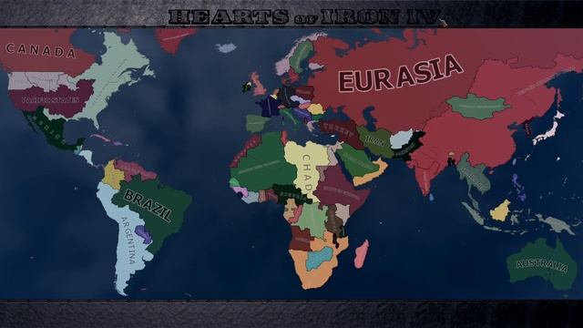 Hearts of Iron 4: Red World - AI Only Timelapse #8 2010 - 2027 смотреть онлайн