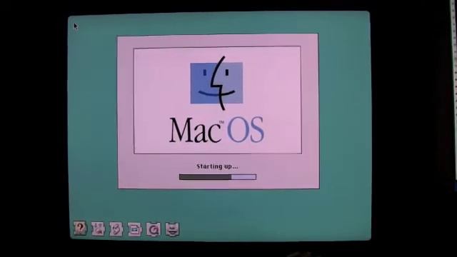 Apple Macintosh IIci Boot - System 7.5 смотреть онлайн