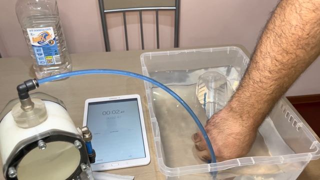 HHO 0,6 L/min 12V. 40 °C Experiment. Hydrogen Generator Kit смотреть онлайн