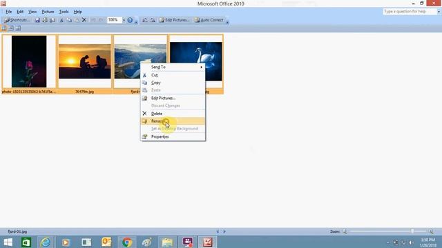 Rename Multiple Images At Once With Microsoft Office Picture Manager смотреть онлайн