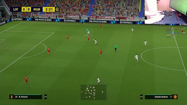 Playing eFootball 2024 with Nintendo Switch Pro controller and Vulkan API смотреть онлайн