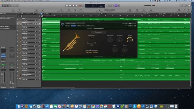 Logic Pro X band and orchestral scores смотреть онлайн