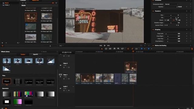 08 Интерфейс Resolve, Монтаж смотреть онлайн