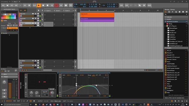 SUPERMASSIVE, Output PORTAL, Zynaptic PITCHMAP and XLN XO in one BITWIG video смотреть онлайн