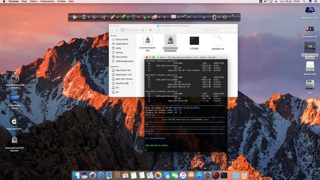 Command Line EFI Mounter смотреть онлайн