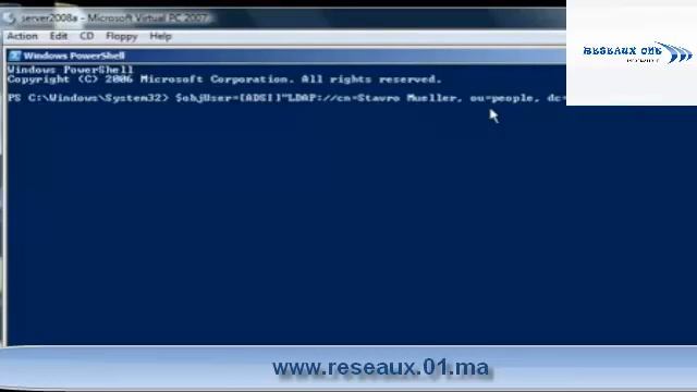 PowerShell AD 2008 Réseaux One Informatique смотреть онлайн