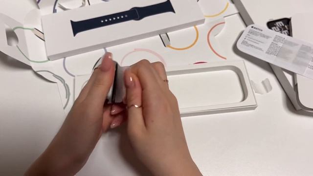애플워치 se2 44mm 언박싱⌚️🩶/apple watch se2 unboxing смотреть онлайн