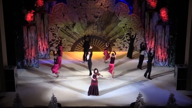 Композиция "Фламенко" (Лилиана Измалкова и студия танца "Реверанс"). смотреть онлайн