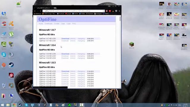 [SLO] Tutorial - Kako Inštalirati Optifine Za Minecraft (1.8.+) смотреть онлайн