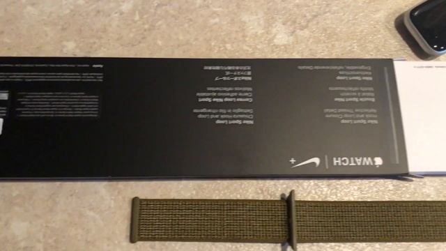 Apple Olive Flak Nike Sport Loop 44mm смотреть онлайн