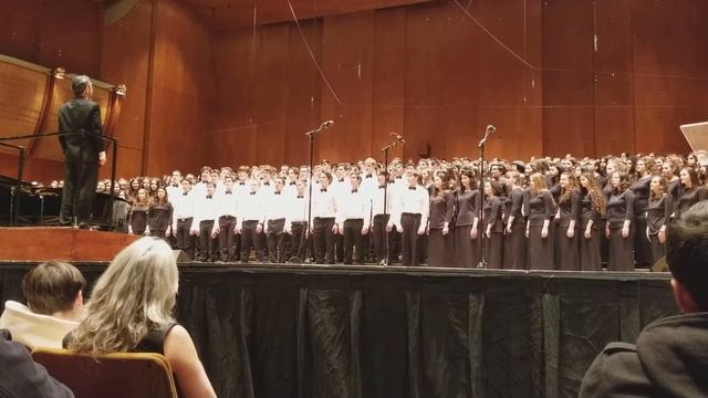 "T'filah", HaZamir Intl High School Chorus Lincoln Center, NYC 3/18/18 смотреть онлайн