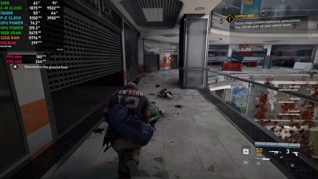 World War Z: [Custom - FSR] RTX 3080 - 13600K - 1440P смотреть онлайн