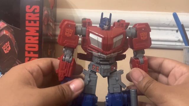 transformers studio series gamer edition war for cybertron optimus prime review. смотреть онлайн