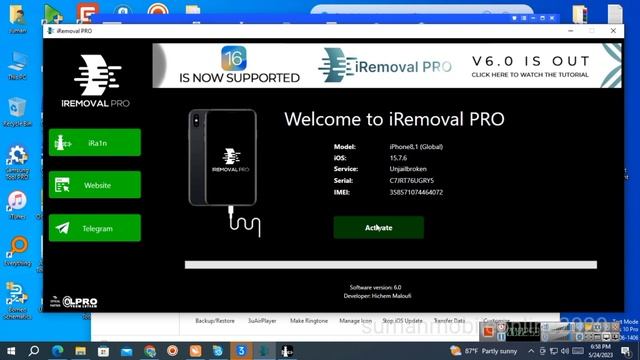 IPHONE 6S ICLOUD BYPASS ALL IOS SUPPORTED BY iRemoval PRO смотреть онлайн