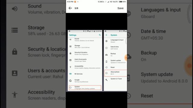 Change icons design on MI A1 Oreo (secret setting available) смотреть онлайн