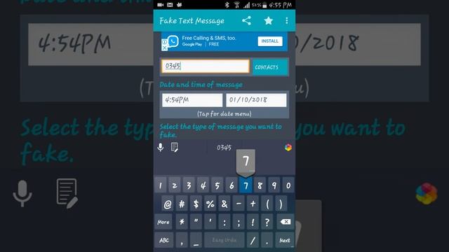 How to Create Fake SMS Of Any Number - Fake Text Message My Technical Solution смотреть онлайн