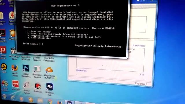 CARA SERVIS HARDISK MENGGUNAKAN HDD REGENERATOR смотреть онлайн