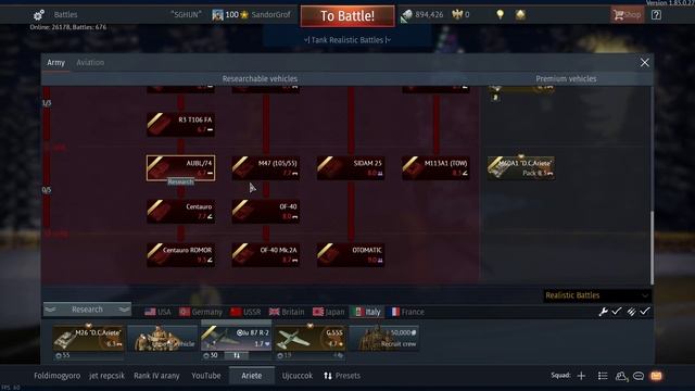 War Thunder 1.85 Patch. Megérkeztek az Olaszok! смотреть онлайн