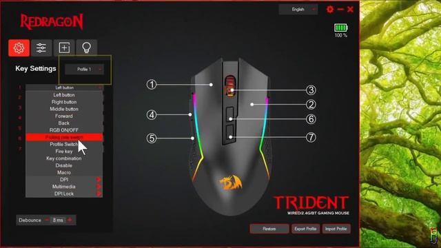 Redragon M693 Trident Gaming Mouse Review смотреть онлайн