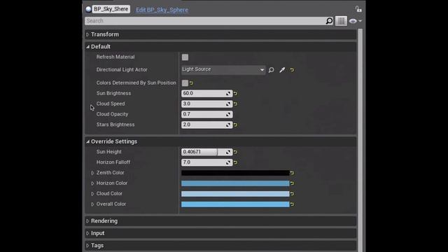 UE4 Tutorial: Adjusting the BP SkySphere смотреть онлайн
