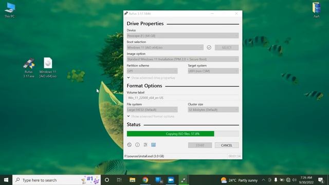 Creating a Windows 11 Bootable Flash Disk with Rufus смотреть онлайн
