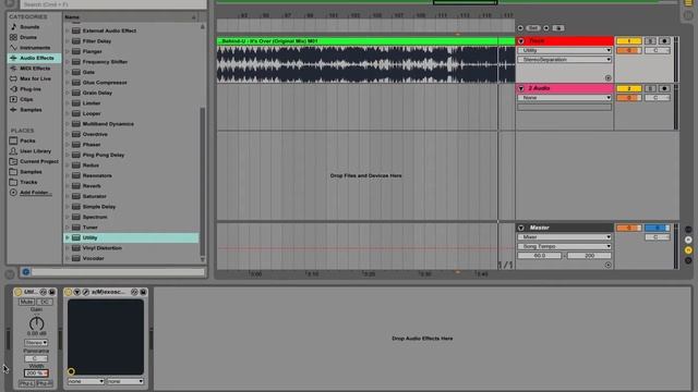 Behind-U @Tutorial Utility e Exoscope - Ableton Live 9 смотреть онлайн