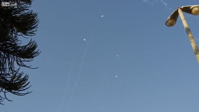 War Officially Started rockets intercepted by iron dome on southern Israel 15/11/2012 смотреть онлайн