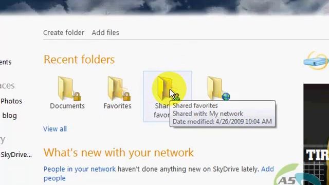 Windows Live Skydrive (Locker virtual de 25GB gratis) смотреть онлайн