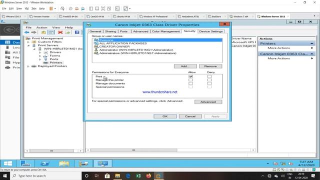Print Sharing And Permissions смотреть онлайн