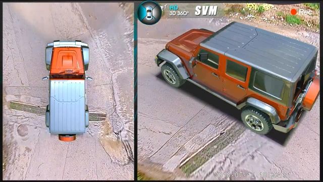 Jeep wrangler 3d around view смотреть онлайн
