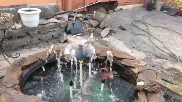 Фонтан своими руками, просто! смотреть онлайн