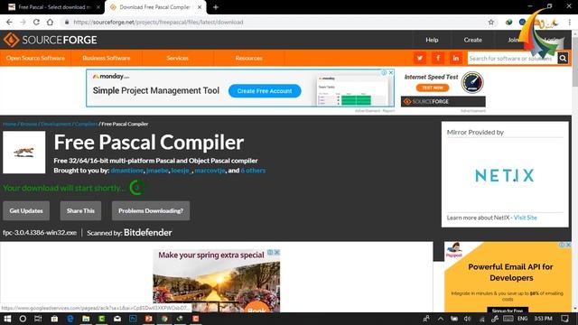 تحميل وتثيت برنامج free pascal смотреть онлайн